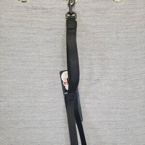 KONG Comfort Ultra Durable Traffic Padded Handle Quick Control Leash 4' (Black)